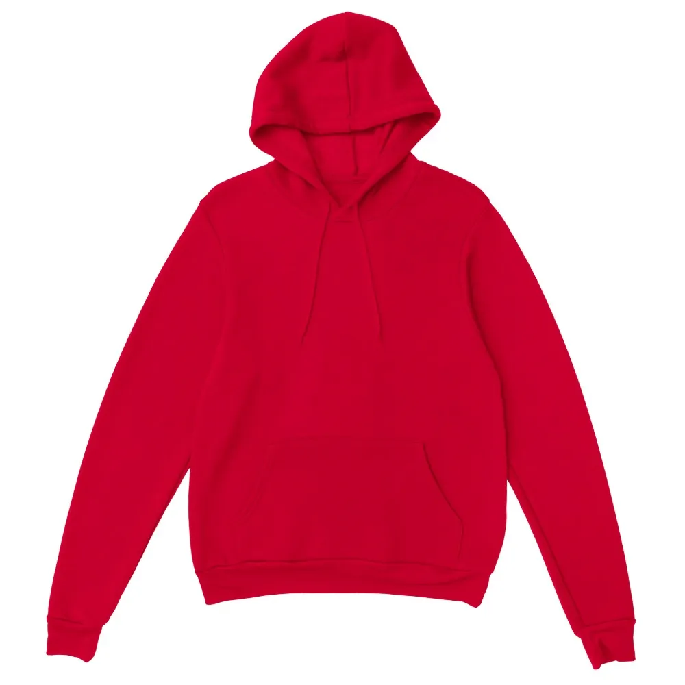 Basic Kadın Hoodie Kırmızı