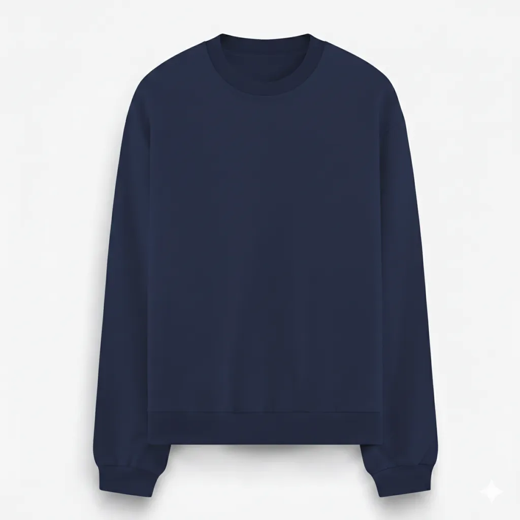 Premium Kadın Sweat Oversize Lacivert